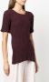 Marques'Almeida T-shirt met open rug Bruin - Thumbnail 3