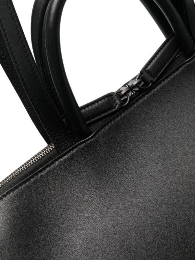 Marsèll 4 In Orizzontale leren shopper Zwart