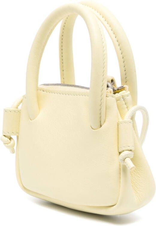 Marsèll Leren crossbodytas Geel