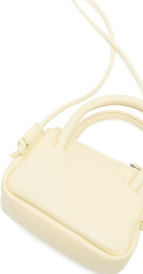 Marsèll Leren crossbodytas Geel