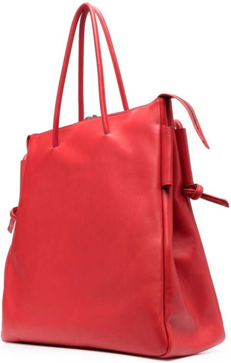 Marsèll Shopper met knoopdetail Rood