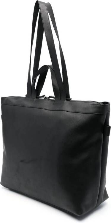 Marsèll Shopper met logo-reliëf Zwart