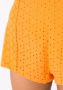 Martha Medeiros Broderie anglaise shorts Oranje - Thumbnail 5