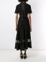 Martha Medeiros Midi-jurk Zwart - Thumbnail 3
