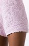 Martha Medeiros Mini shorts met borduursel Roze - Thumbnail 5
