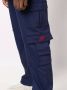 Martine Rose Cargo broek heren Spandex Elastane polyamide katoen XL Blauw - Thumbnail 4