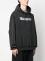 Martine Rose Katoenen hoodie met grafische print Zwart - Thumbnail 3