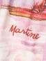 Martine Rose Sjaal met palmboomprint Roze - Thumbnail 2