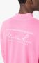 Martine Rose T-shirt met logoprint Roze - Thumbnail 5