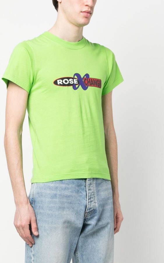Martine Rose T-shirt met print Groen