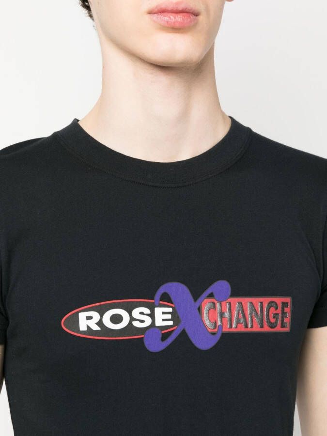 Martine Rose T-shirt met print Zwart