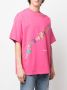 Martine Rose T-shirt met tekst Roze - Thumbnail 3