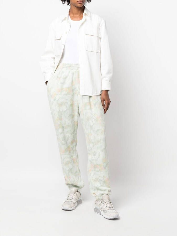 Martine Rose Trainingsbroek met bloemenprint Groen