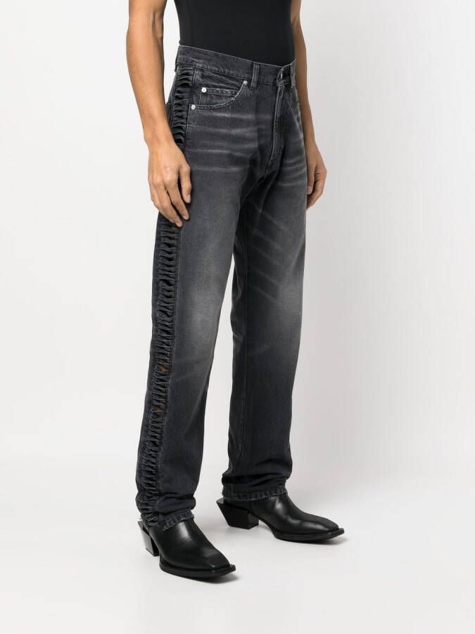 Martine Rose Straight jeans Zwart