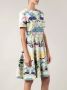 Mary Katrantzou 'Chrono' rose garden dress Veelkleurig - Thumbnail 3