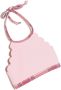 Marysia Kids Geruite bikinitop Roze - Thumbnail 3