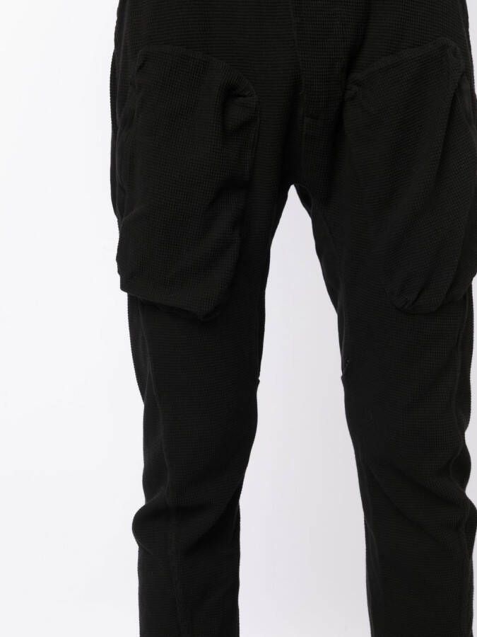 Masnada Slim-fit broek Zwart