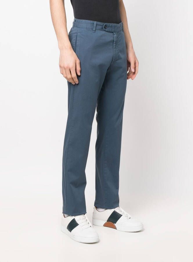 Massimo Alba Chino met knoop Blauw
