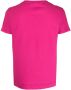 Massimo Alba Katoenen T-shirt Roze - Thumbnail 2