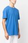 Massimo Alba T-shirt met borstzak Blauw - Thumbnail 3