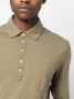 Massimo Alba Poloshirt met lange mouwen Groen - Thumbnail 5