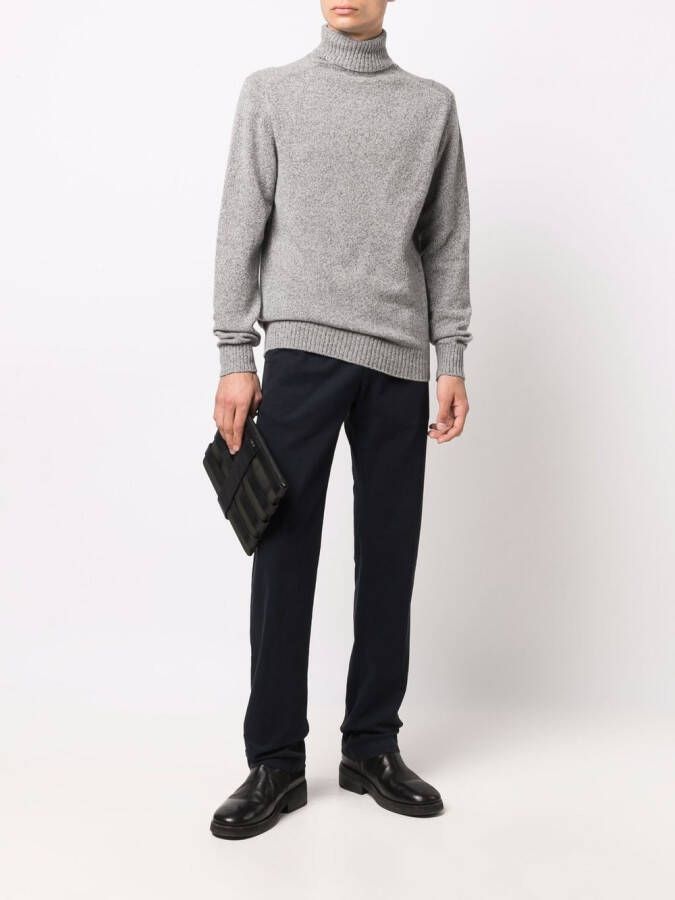 Massimo Alba Straight broek Blauw