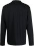 Massimo Alba T-shirt met lange mouwen Zwart - Thumbnail 2
