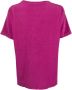 Massimo Alba T-shirt met ronde hals Roze - Thumbnail 2