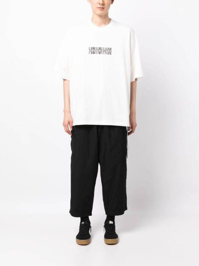 Mastermind Japan Broek van katoenmix Zwart