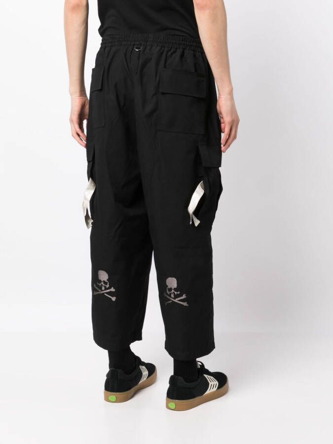 Mastermind Japan Broek van katoenmix Zwart