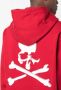 Mastermind Japan Hoodie met logoprint Rood - Thumbnail 5