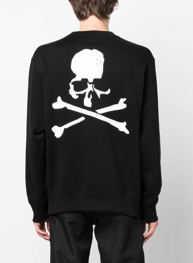 Mastermind Japan Sweater met logoprint Zwart