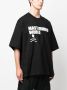 Mastermind Japan T-shirt met logoprint Zwart - Thumbnail 3