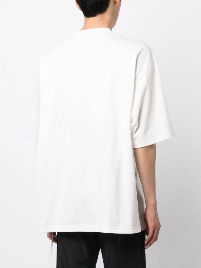 Mastermind Japan T-shirt met print Wit
