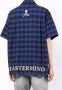Mastermind World Geruit overhemd Blauw - Thumbnail 4