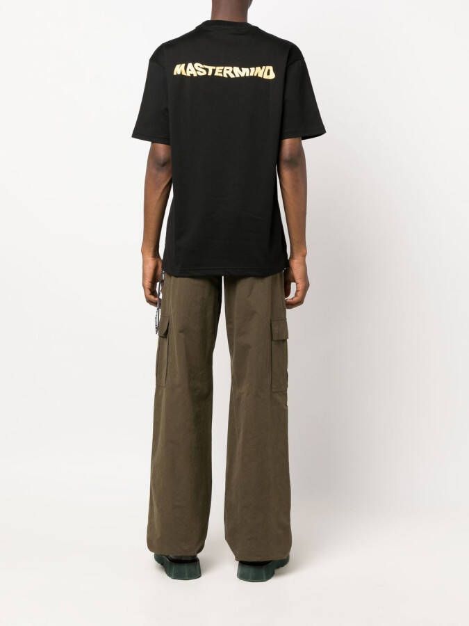 Mastermind World T-shirt met doodskop Zwart