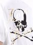 Mastermind World T-shirt met doodskopprint Wit - Thumbnail 5