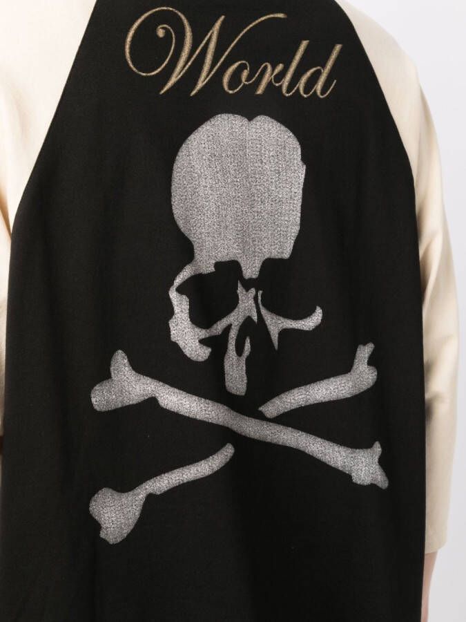 Mastermind World T-shirt met geborduurd logo Zwart