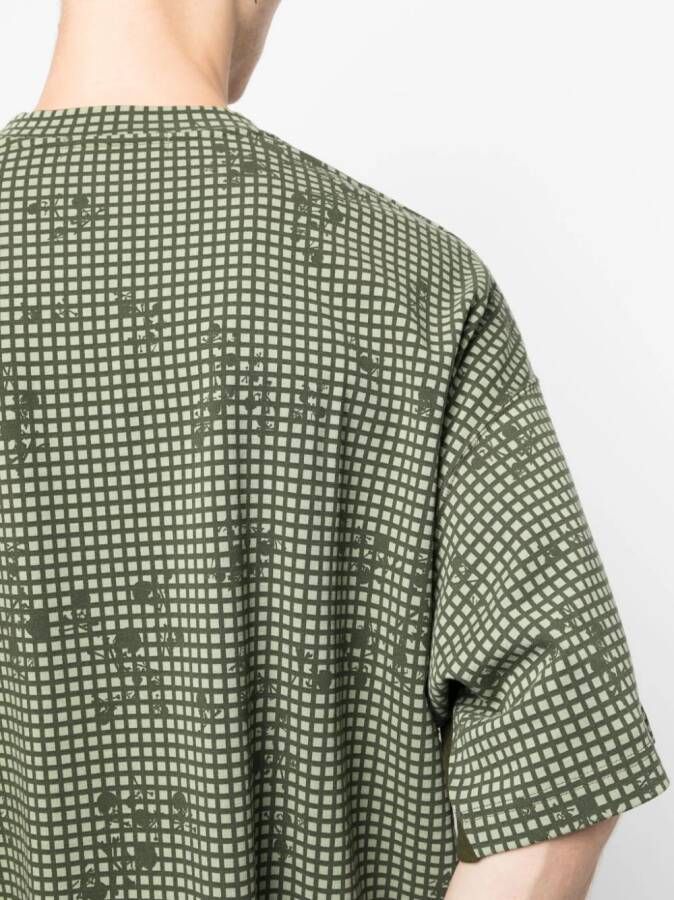 Mastermind World T-shirt met grafische print Groen