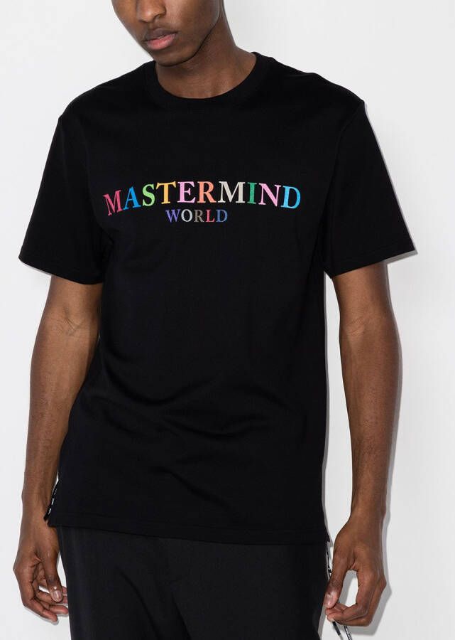 Mastermind World T-shirt met logo Zwart
