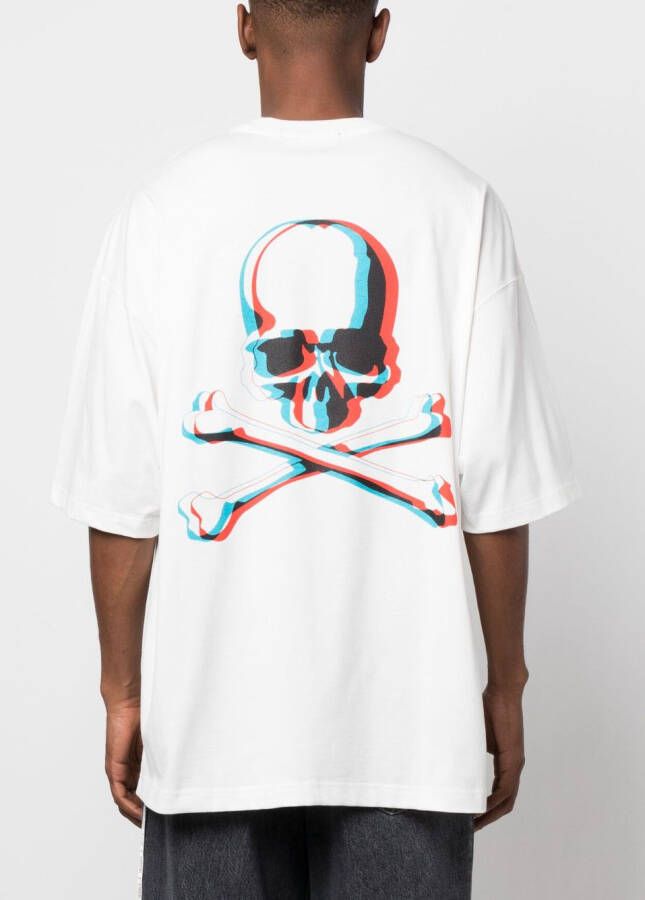 Mastermind World T-shirt met logoprint Wit