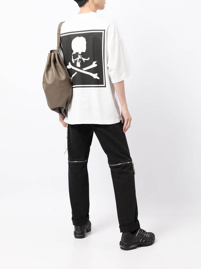 Mastermind World T-shirt met logoprint Wit