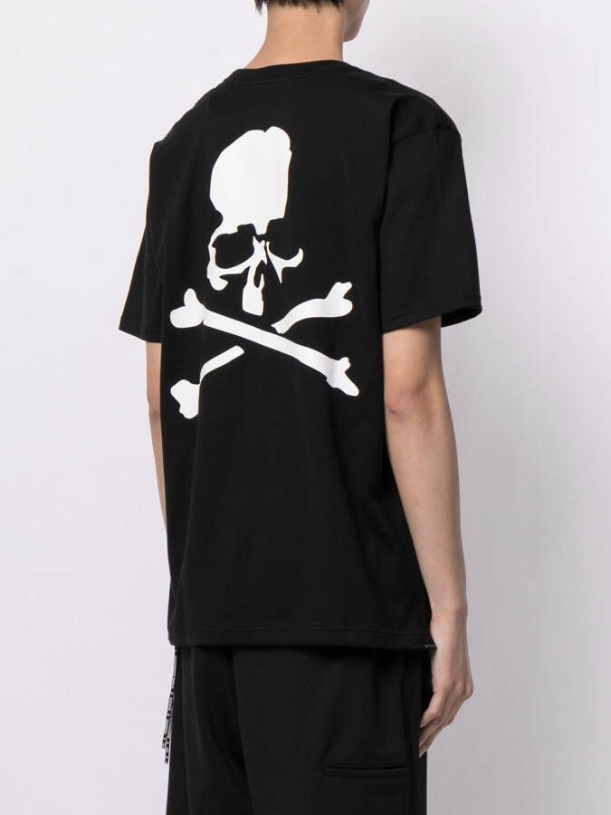 Mastermind World T-shirt met logoprint Zwart