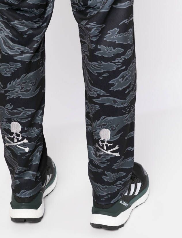 Mastermind World Trainingsbroek met camouflageprint Zwart