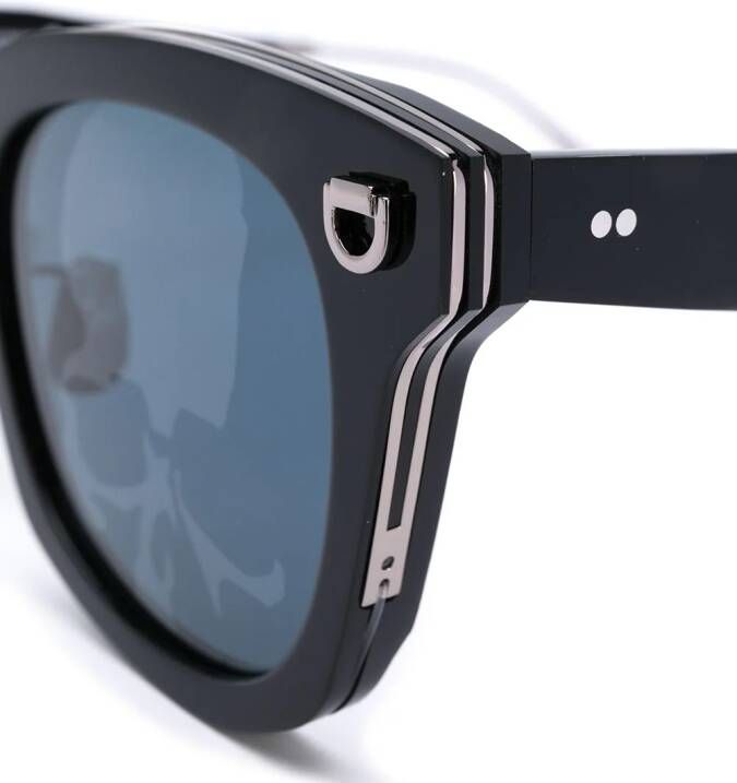 Mastermind World Zonnebril met metallic detail Zwart