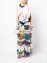 Maticevski Rok met abstracte print Veelkleurig - Thumbnail 2