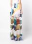 Maticevski Rok met abstracte print Veelkleurig - Thumbnail 4