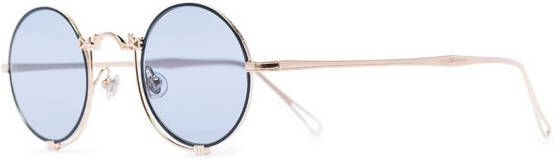 Matsuda 10601H Heritage zonnebril met rond montuur Metallic
