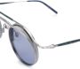 Matsuda 2903H zonnebril met rond montuur Blauw - Thumbnail 3