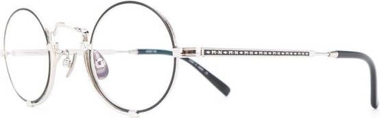Matsuda Bril met rond montuur Metallic